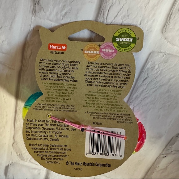 NWT cat toy “bizzy balls”! - Picture 2 of 2